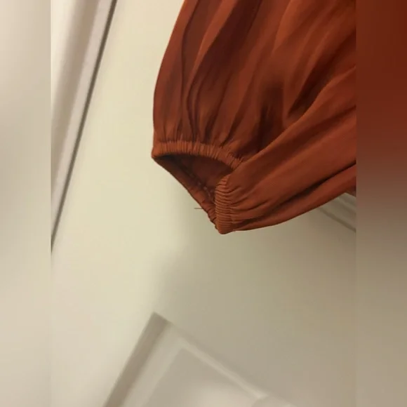 RACHEL Rachel Roy Long Sleeve Peasant Blouse - NWOT - Picture 5 of 14